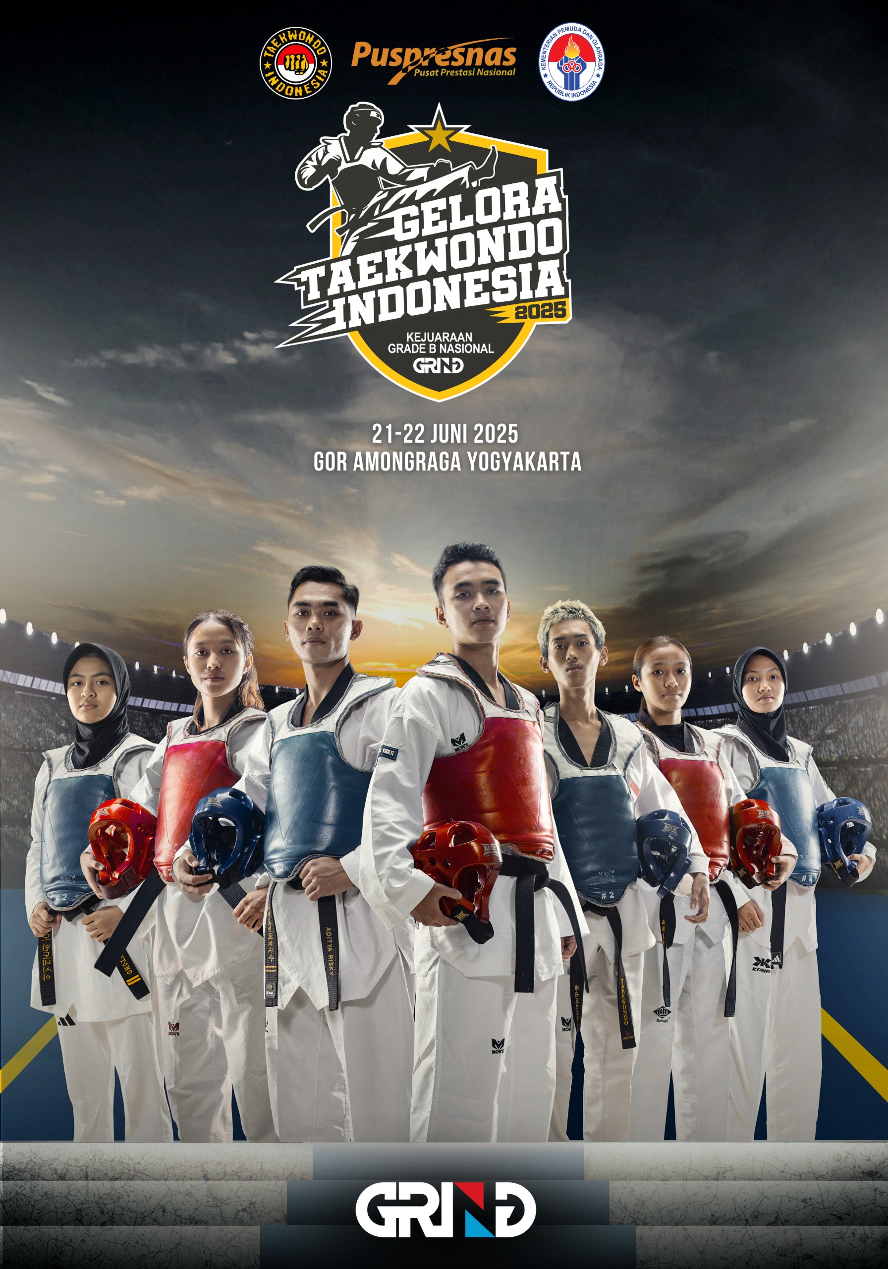 Panggung Juara Taekwondo Indonesia CRTKD ACADEMY TAEKWONDO INDONESIA